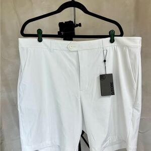 G/FORE White Men's Performance Golf Shorts
